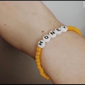 yellow honey bracelet